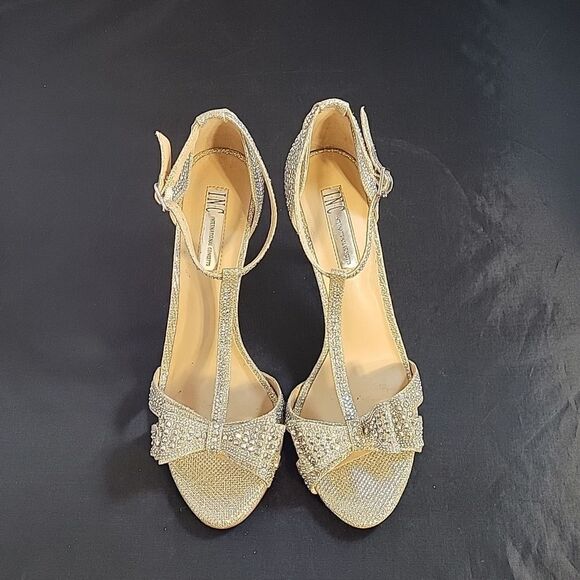 I.N.C. WOMEN'S REESIE RHINESTONE BOW EVENING SANDALS, CREATED for MACY'S WOMEN'S - Picture 4 of 16